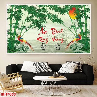 Tải file gốc File tranh thư pháp TP063 (bản PSD) còn layer