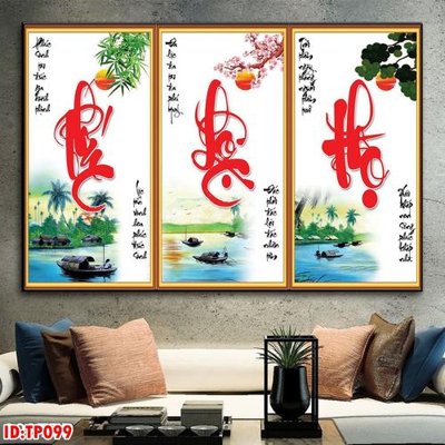 Tải file File tranh thư pháp TP099 (gốc) chủ đề tâm linh