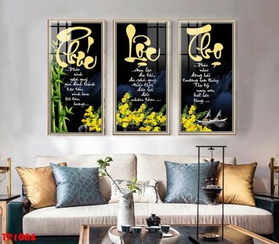 File tranh in trần File tranh thư pháp TP1006 (ảnh gốc siêu nét)