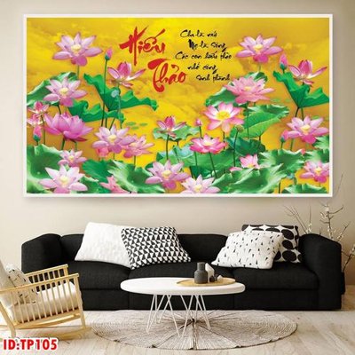 File gốc File tranh thư pháp TP105 (thiết kế) cho in ấn