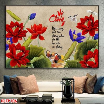 File gốc File tranh thư pháp TP106 (cho in UV) siêu nét