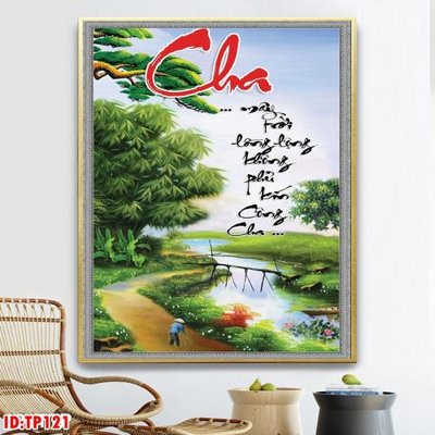 Tải file File tranh thư pháp TP121 (gốc) chủ đề tâm linh