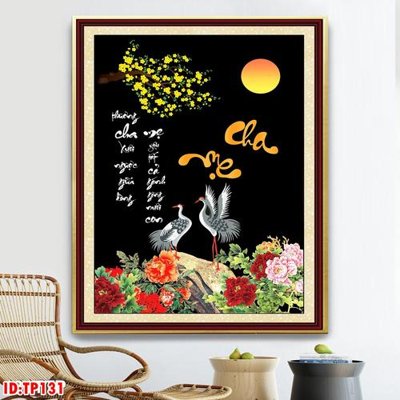 File gốc File tranh thư pháp TP131 (cho in ấn) độc quyền