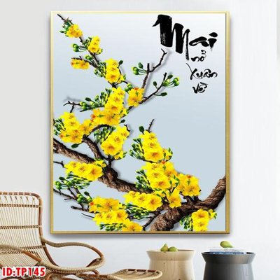 File tranh in mica File tranh thư pháp TP145 (độ phân giải cao)