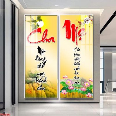 File ảnh gốc File tranh thư pháp TP1536 không vỡ nét