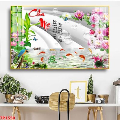 File gốc File tranh thư pháp TP1550 cho in ấn và thiết kế