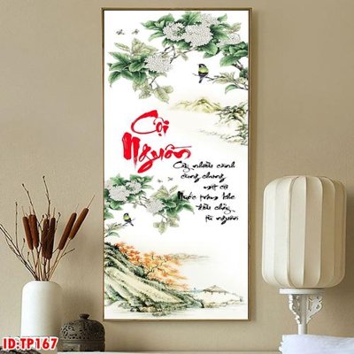 File gốc File tranh thư pháp TP167 (dành cho quảng cáo)