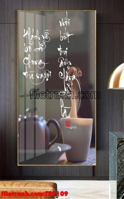 Tải file gốc File tranh thư pháp TP2109 (để in lụa)