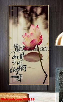 File in trần File tranh thư pháp TP2133 (bản gốc) đại dương