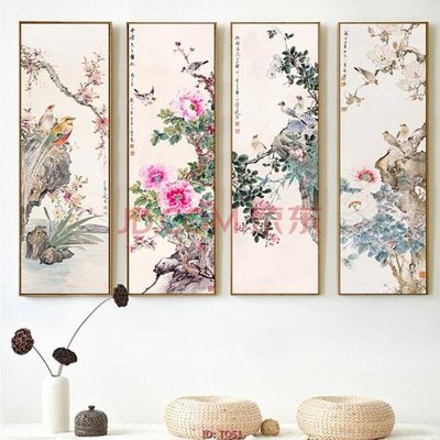 Tải file gốc File tranh tứ quý TQ51 (in bạt) quảng cáo