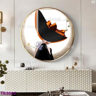 Tệp tin gốc File tranh tròn hiện đại TR3016 (dùng cho in) File tranh tròn hiện đại TR3016