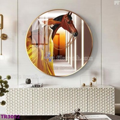 Mua file ảnh gốc File tranh tròn hiện đại TR3032 (chất lượng cao)