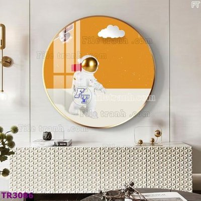Hình ảnh file gốc File tranh tròn hiện đại TR3086 (chất lượng cao)