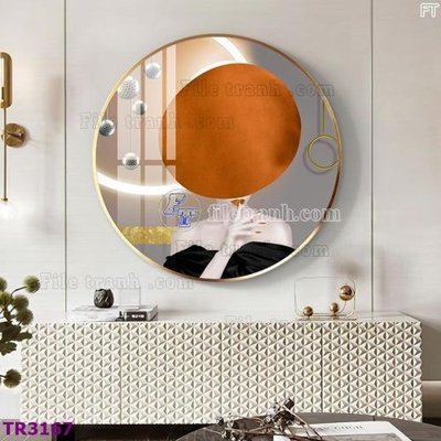 Tải file gốc File tranh tròn hiện đại TR3167 (in bạt) quảng cáo