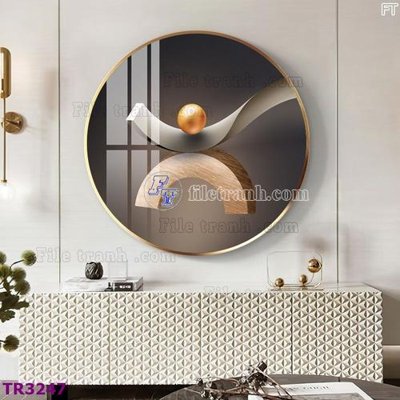 Tải file File tranh tròn hiện đại TR3247 (gốc) chủ đề tôn giáo