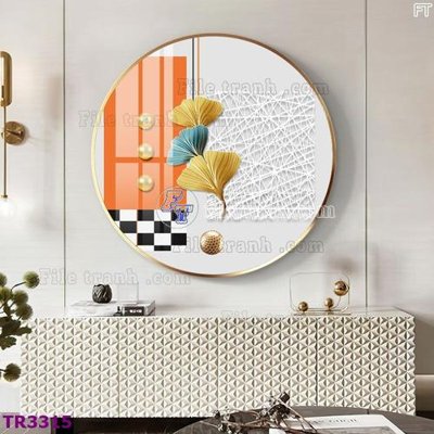 Download file File tranh tròn hiện đại TR3315 (chuẩn in) File tranh tròn hiện đại TR3315
