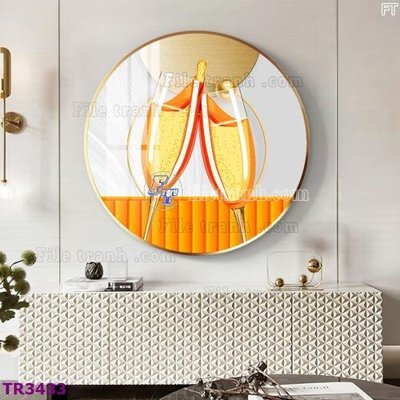 Tải file tranh File tranh tròn hiện đại TR3433 (gốc) tại Filetranh.com