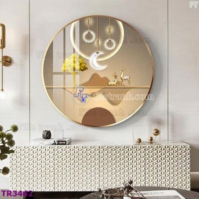 Tải về file gốc File tranh tròn hiện đại TR3442 (dùng cho in quảng cáo)