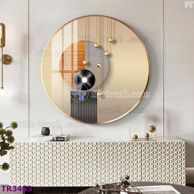 Tải file gốc File tranh tròn hiện đại TR3453 (in tráng gương) 3DFile gốc File tranh tròn hiện đại TR3453 (sẵn sàng in) chất lượng cao