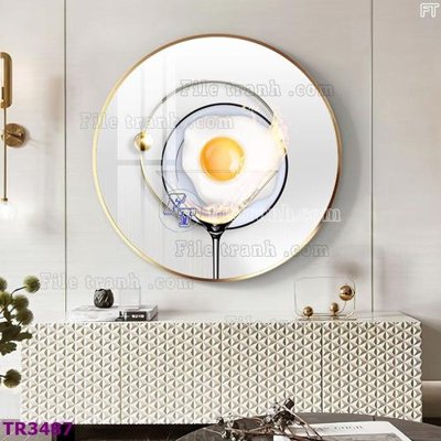 Download file gốc File tranh tròn hiện đại TR3487 (dùng cho in ấn)