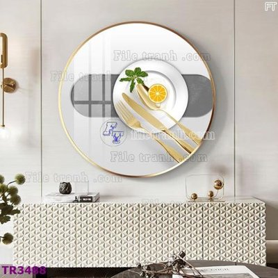 Tệp tin gốc File tranh tròn hiện đại TR3488 (dùng cho in ấn) chuyên nghiệp