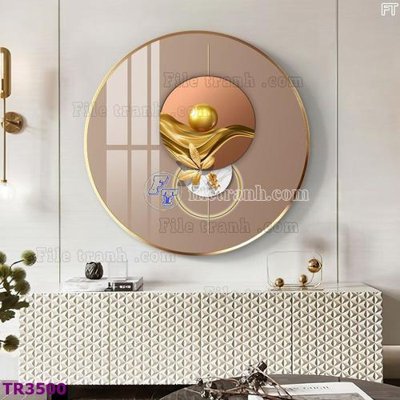 Download file gốc File tranh tròn hiện đại TR3500 (dùng cho in ấn)