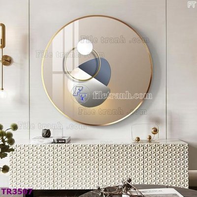 Tải file gốc File tranh tròn hiện đại TR3507 (bản PSD) chỉnh sửa được