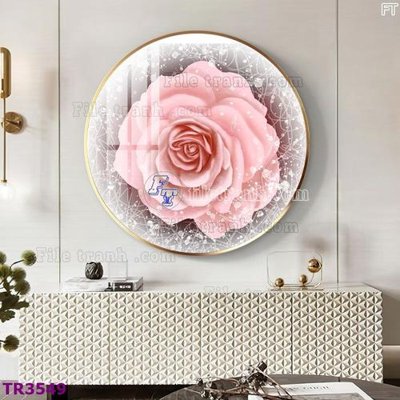 Tải file gốc File tranh tròn hiện đại TR3549 (bản PSD) còn layer