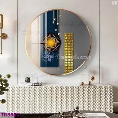 Tải file File tranh tròn hiện đại TR3581 (gốc) chủ đề tôn giáo