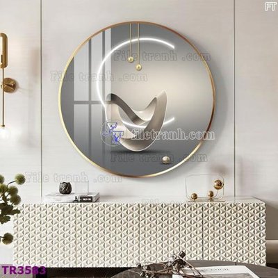 Tải file File tranh tròn hiện đại TR3583 (gốc) in ấn chất lượng