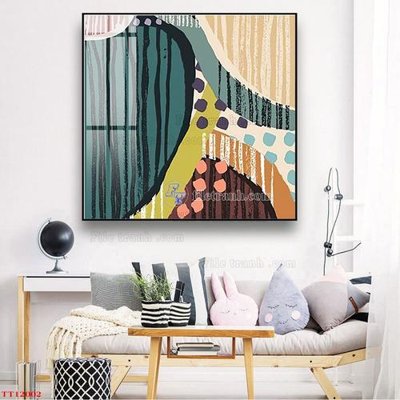 File PSD in ấn File tranh trừu tượng art TT12002 (chất lượng cao)