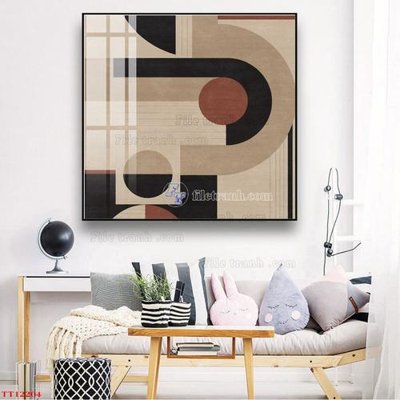 File gốc in mica File tranh trừu tượng art TT12204 chất lượng