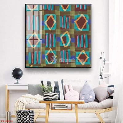 File tranh File tranh trừu tượng art TT12212 (gốc) in trên kính