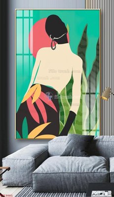 File tranh File tranh trừu tượng canvas TT13001 (ảnh gốc) chi tiết rõ ràng