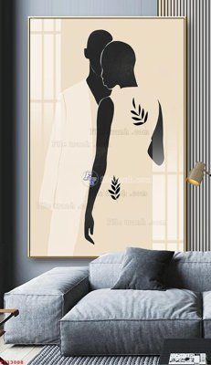 File in lụa File tranh trừu tượng canvas TT13008 (hoa văn) File tranh trừu tượng canvas TT13008