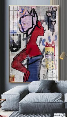 File gốc File tranh trừu tượng canvas TT13021 (in mica) làm quà tặng