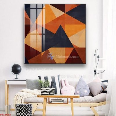 Tải file gốc in lụa File tranh trừu tượng canvas TT13032 siêu nét