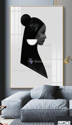 File in trần File tranh trừu tượng canvas TT13045 (bản gốc) 5D