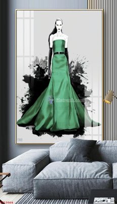 File gốc File tranh trừu tượng canvas TT13064 (trang trí) phòng làm việc