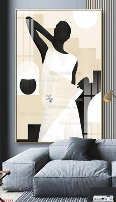 File tranh File tranh trừu tượng canvas TT13133 (ảnh gốc) cho in ấn kỹ thuật số