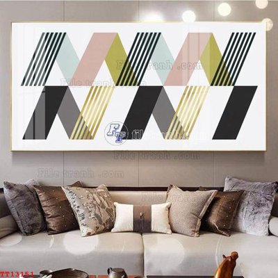 File tranh File tranh trừu tượng canvas TT13151 (gốc) chủ đề trừu tượng
