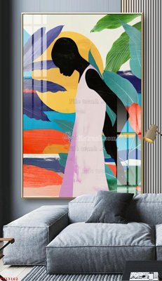 File ảnh File tranh trừu tượng canvas TT13162 (gốc) in biển hiệu