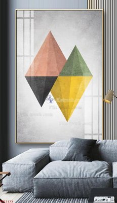 File ảnh File tranh trừu tượng canvas TT13173 (gốc) cho trang trí nội thất