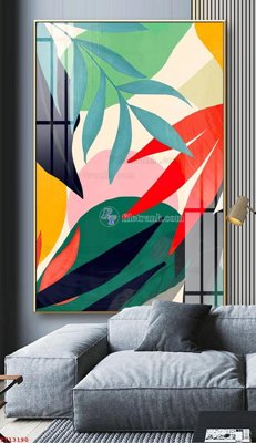 File in trần File tranh trừu tượng canvas TT13190 (bản gốc) trời sao