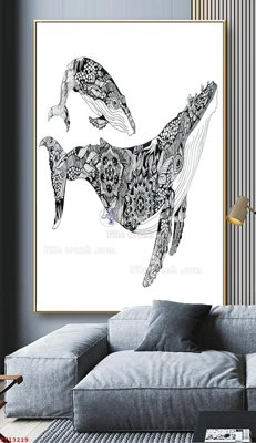 File tranh File tranh trừu tượng canvas TT13219 (gốc) in film