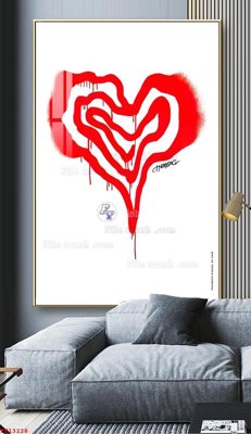 File tranh File tranh trừu tượng canvas TT13228 (gốc) phong cách tối giản