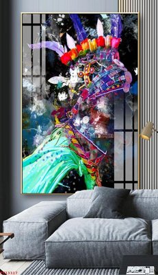 File PSD File tranh trừu tượng canvas TT13317 (gốc) cho in quảng cáo