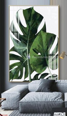 Ảnh gốc File tranh trừu tượng canvas TT13398 (nét căng) in mica