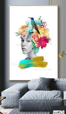 Download file ảnh gốc File tranh trừu tượng canvas TT13417 để in ấn