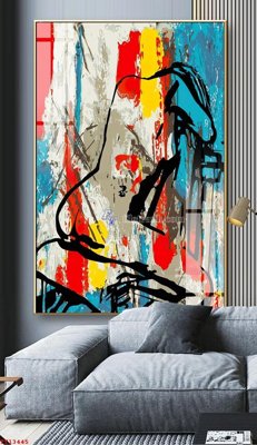 File gốc File tranh trừu tượng canvas TT13445 (ảnh chi tiết) để in trần